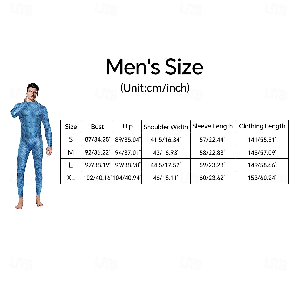 párok zentai öltöny macska ruha bőr ruha avatar 2 a víz útja neytiri jake sully felnőttek cosplay jelmezek halloween férfi női szörny halloween karnevál 2025 - $30.99 –P1