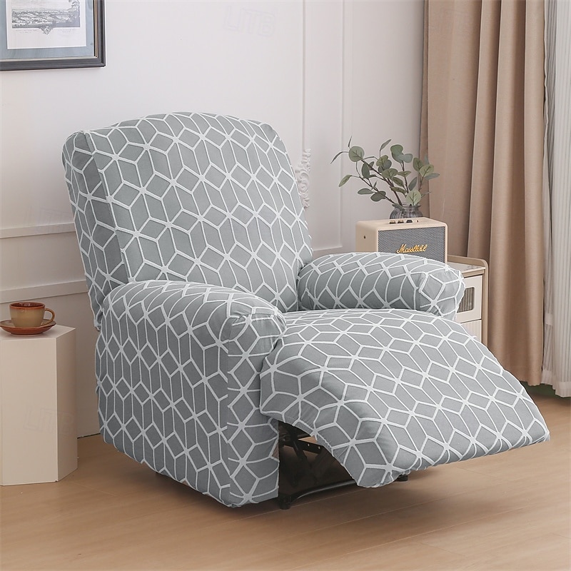 Funda de sofá reclinable antideslizante con todo incluido, funda de sofá individual para masajes, funda de sillón duradera, funda elástica protectora para sala de estar o muebles de oficina 2025 - $41.99 –P12
