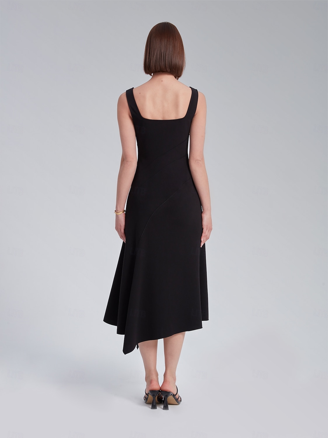 Asymmetric Sweetheart Neckline Dress 2025 - $30.99 –P2