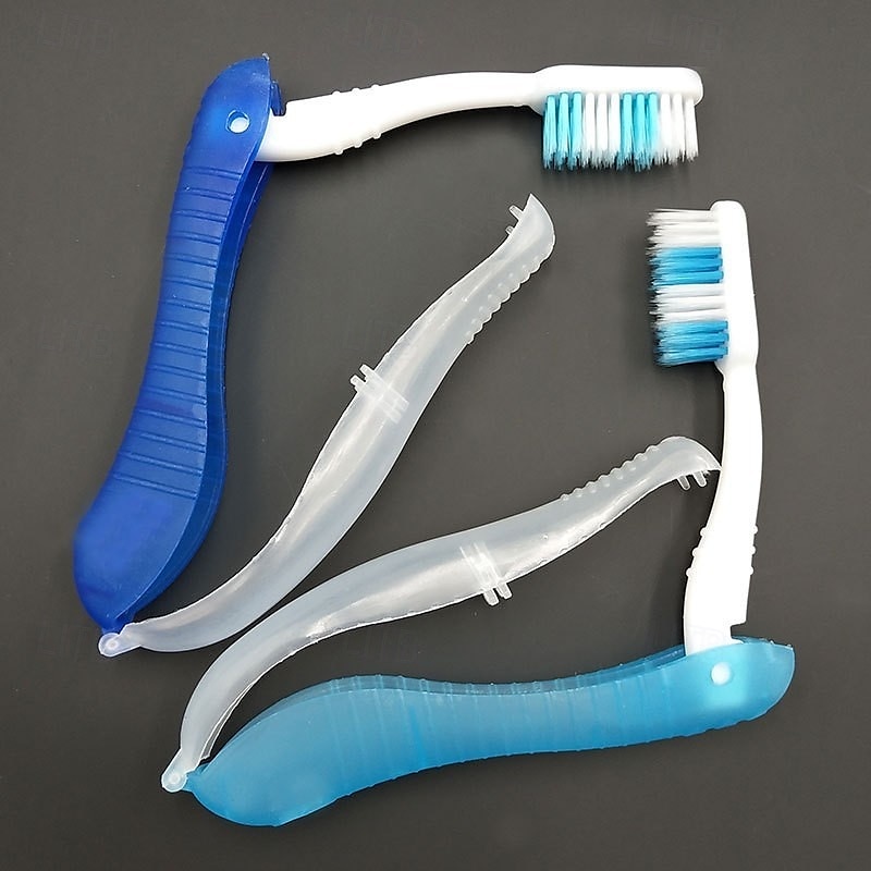 spazzolino da denti pieghevole da viaggio, spazzolino da denti portatile, spazzolino da denti morbido da viaggio, spazzolino da denti da viaggio per escursionismo, campeggio e viaggi, set di del 2025 a $6.99 –P1