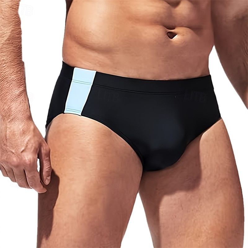 Herr Badshorts Badkläder Underdelar Simmning Surfing Strand Vattensport Lappverk Sommar Vår 2025 - $11.49 –P5