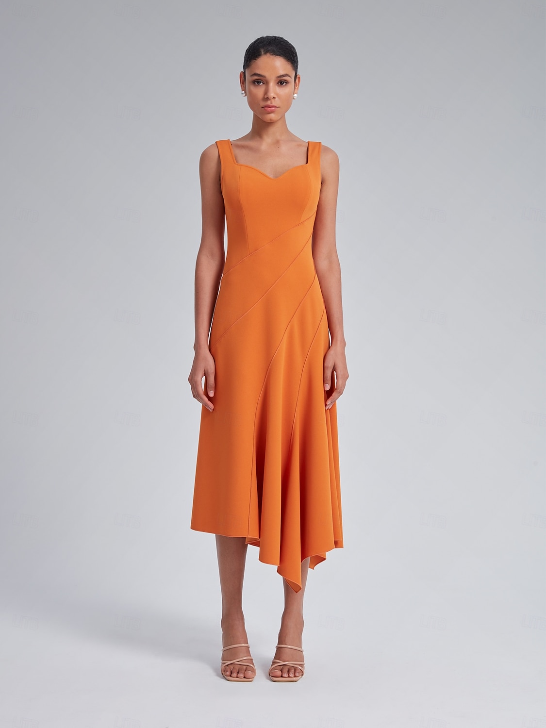 Asymmetric Sweetheart Neckline Dress 2025 - $30.99 –P13