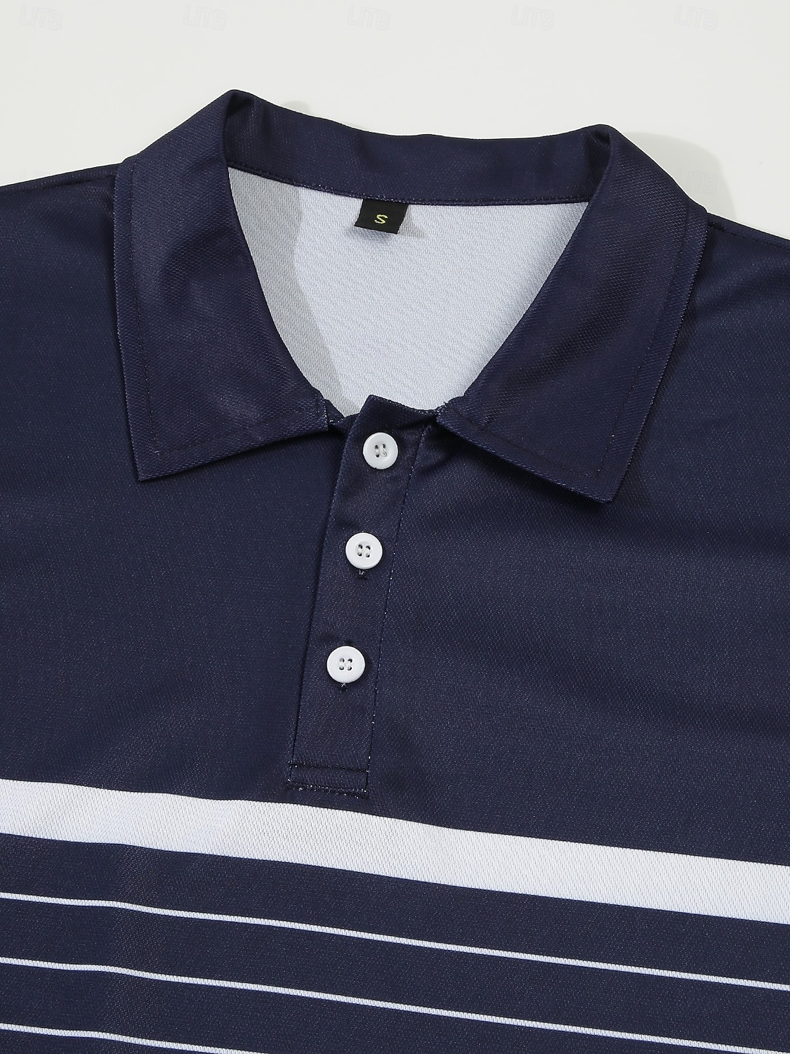Men's Polo Business Polo Business Casual Lapel Classic Short Sleeve Color Block Stripes Buttons Summer Spring & Fall Black Red Navy Blue Brown Khaki Polo 2025 - $20.99 –P6
