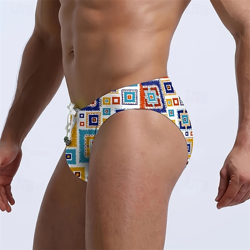 Per uomo Costume da bagno Costume da Bagno Stampato Coulisse Asciugatura Rapida Confortevole Traspirante Costume da Bagno Pantaloni Surf Spiaggia Sport Acquatici Estate del 2026 a $11.49 –P2
