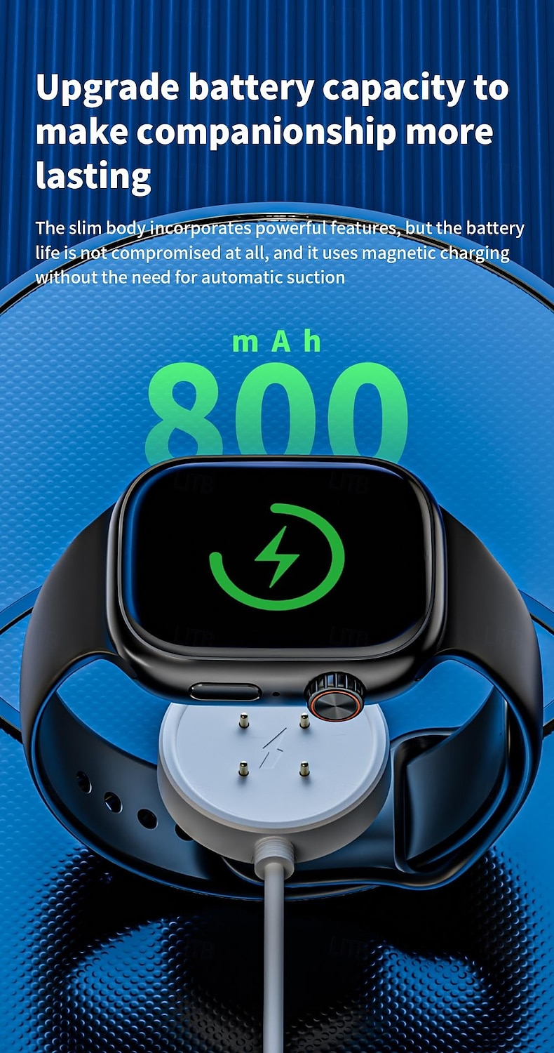 LOKMAT XH018 Умные часы 2.04 дюймовый Смарт-часы-телефон 3G 4G Bluetooth Педометр Напоминание о звонке Пульсомер Совместим с Android iOS Женский Мужчины GPS Хендс-фри звонки Медиа контроль IPX-4 2025 - $105.99 –P18