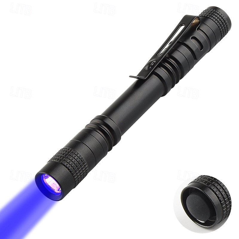 Linterna ultravioleta multifunción de 6 piezas, linternas de luz negra para exteriores a prueba de agua y caminos con función de iluminación, violeta 3,2 V 3 W para patio de camping en piscina 2025 - $35.99 –P3