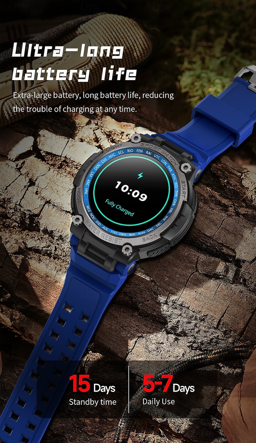 696 LC17 Εξυπνο ρολόι 1.53 inch Έξυπνο ρολόι Bluetooth Υπενθύμιση Κλήσης Παρακολούθηση Δραστηριότητας Συσκευή Παρακολούθησης Καρδιακού Παλμού Συμβατό με Android iOS Γυναικεία Άντρες 2025 - $57.99 –P12