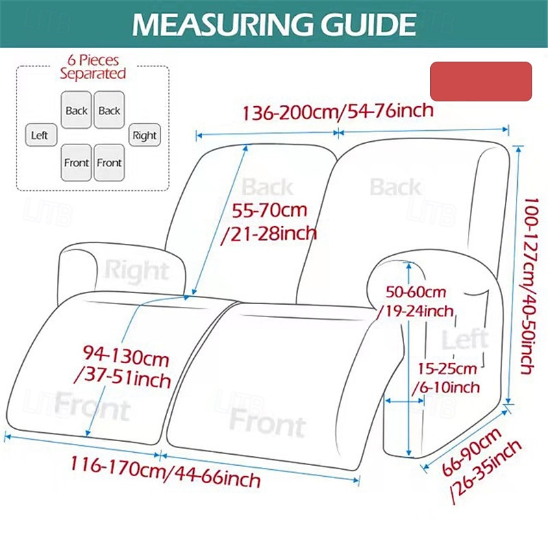 Recliner Sofa Cover Non-slip Massage Lazy Boy Sofa Cover All-inclusive Single Seat Couch Cover Armchair Covers 1Seater 2Seater 3seater 2025 - $41.99 –P4