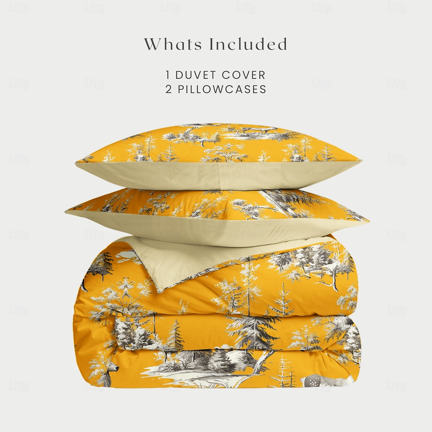 100% bomull påslakan set toile de jouy mönster täcke set mjukt 3-delat lyxigt sängset heminredning present kung drottning full storlek tre delar set 2025 - $60.99 –P3
