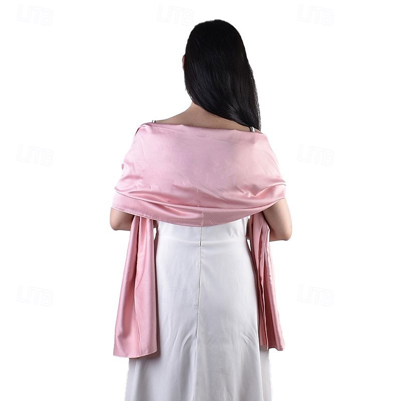 csillogó fémes pashmina kendő sál esti parti menyasszonyi esküvői hivatalos ruhákhoz 2025 - $15.49 –P27