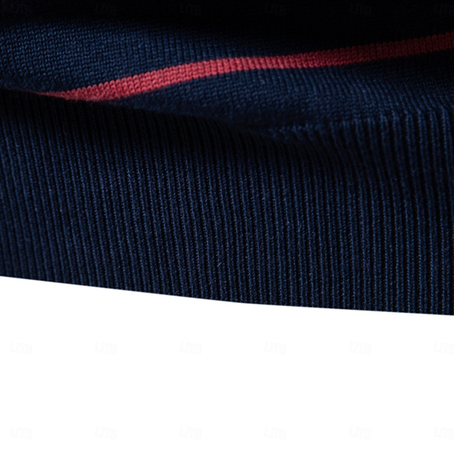 Herren Pullover Gerippt Stricken Normale Oberteile Farbblock Gestreift Rundhalsausschnitt Strickware Täglich Outdoor Urlaub Bekleidung Frühling Herbst Wein Marineblau S M L 2025 - $34.99 –P10