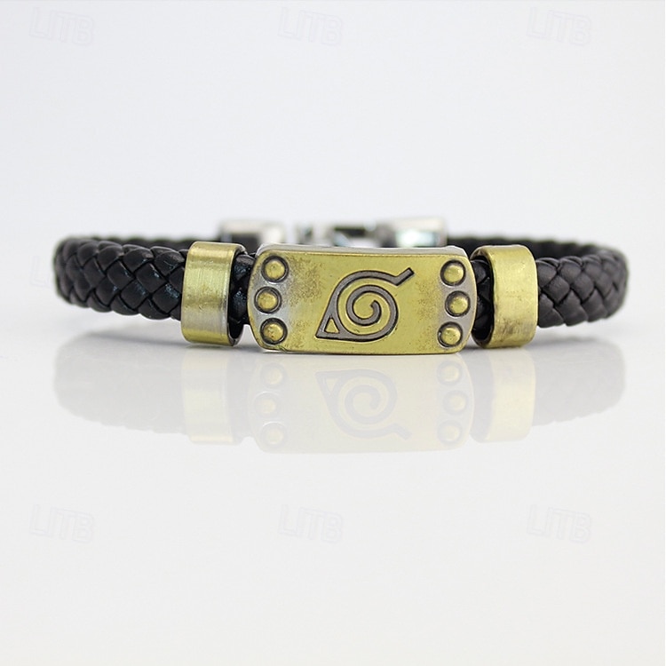 One Piece Bracelet PU Leather Anime Cartoon Accessories Luffy Cosplay Accessories Unisex Casual Daily Gift 2025 - $17.99 –P9