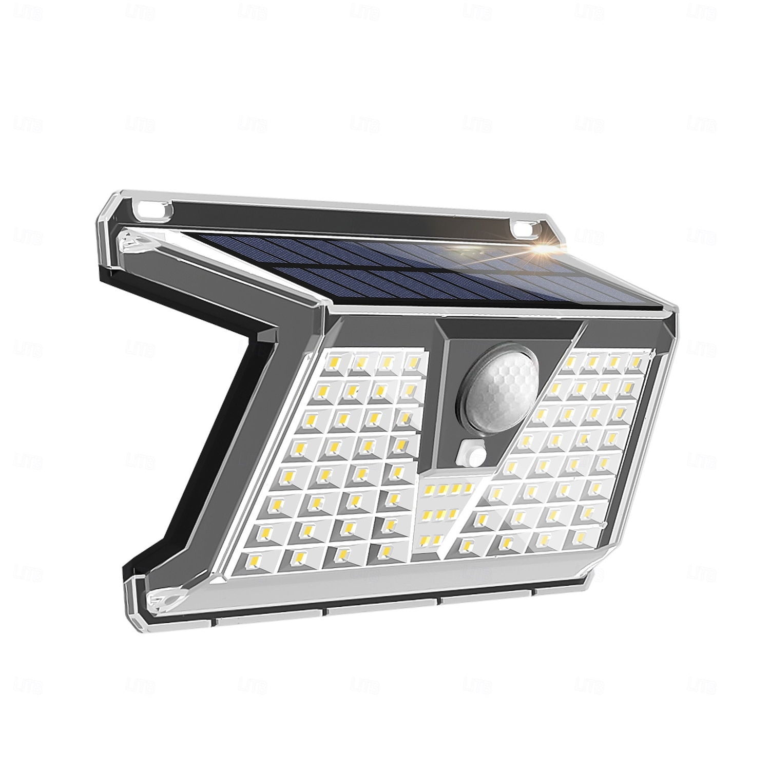 Outdoor Solar Waterproof Wall Lamp with Motion Sensor - 33/73 LED Beads IP65 Waterproof 270° Wide-Angle for Porch, Courtyard, Balcony and Garage Lighting 1pc 2025 - $15.99 –P16