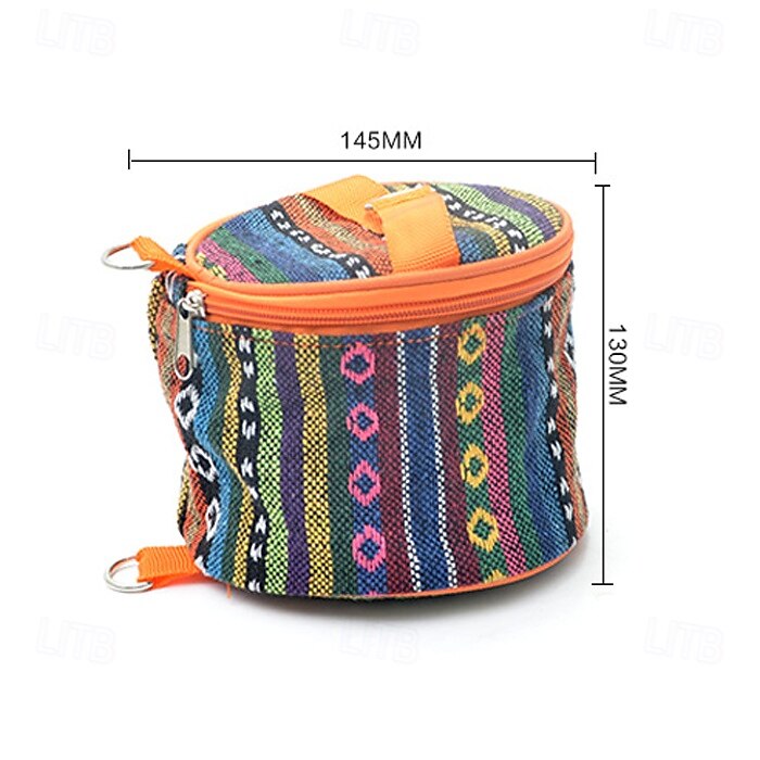 utomhus camping vävpappslåda / bil / hemrulle pappershanddukshållare / hopfällbar etnisk stil tissuepåse / diverse förvaringslåda 2025 - $5.99 –P4