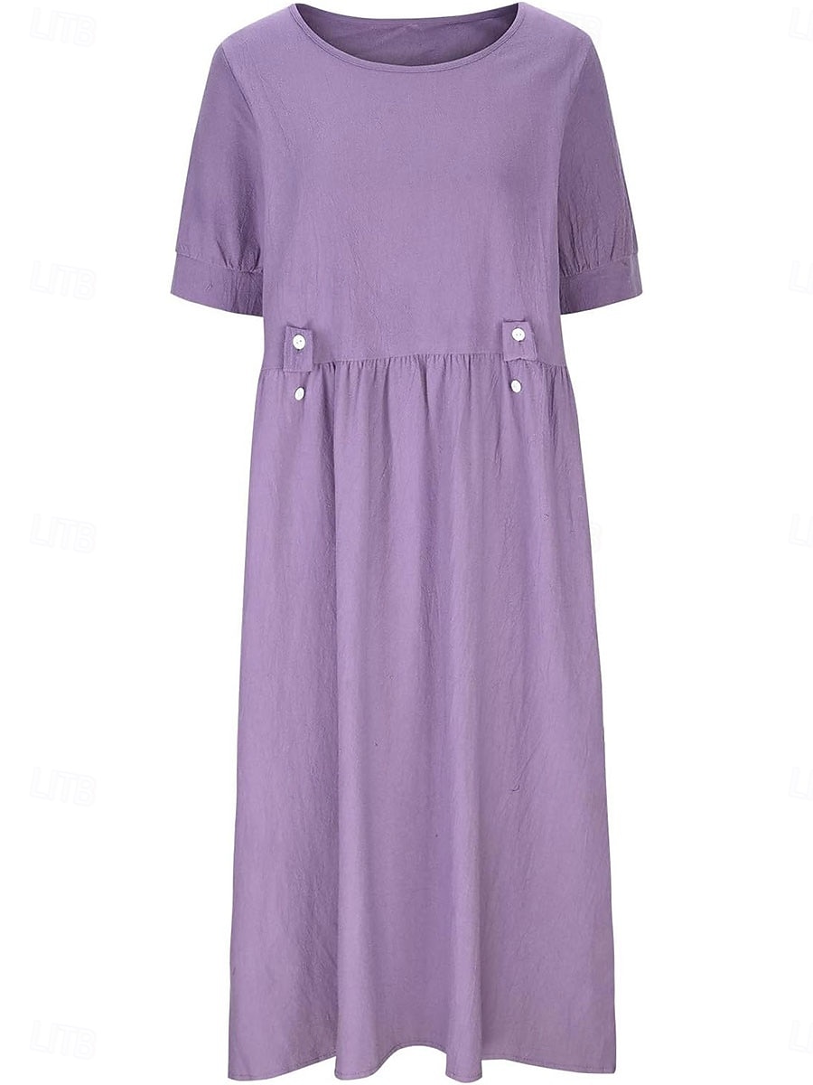 cotton shift dresses Printed cotton shift dress