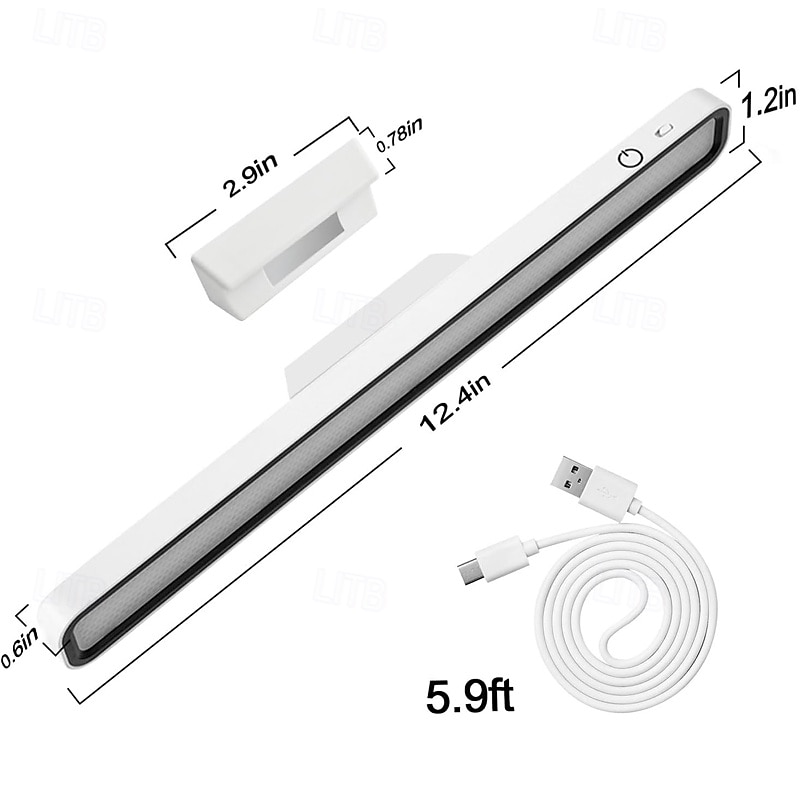 בר תאורת LED שלט רחוק - אור מגנטי נטענת עם מתכוונן 3000k-6000k למדף, חדר שינה  & חֲדַר שֵׁנָה 2025 - $19.49 –P1