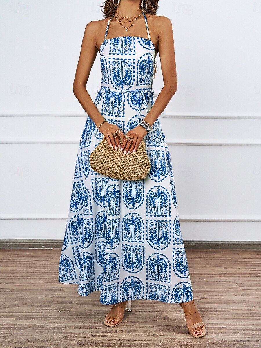 casual long maxi dresses PRETTYGARDEN Women's 2026 Summer Flowy Maxi Dress Casual Sleeveless  Spaghetti Strap Ruffle Beach Long Dresses (Aqua Green,Small) at Amazon  Women's Clothing store