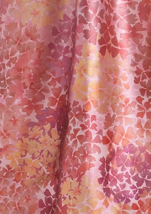 A-linjig Aftonklänning Hög Slits Klänning Strand Bröllop Formell Bröllop Gäst Golvlängd Ärmlös V-hals Ficka Satin med Blommönster Slits Ficka Derby Klänning Racedag Klänning Bröllop Gäst Klänning 2025 2025 - $144.99 –P5