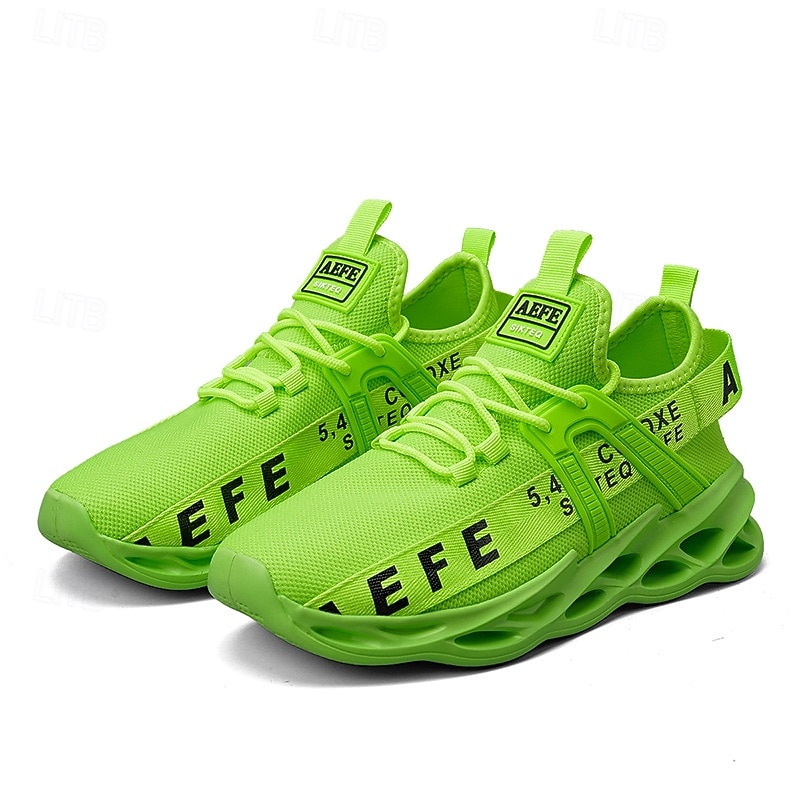 Per uomo Sneakers Tessitura Volante Confortevole Antiscivolo Mocassino Nero Bianco Giallo del 2026 a $34.99 –P2