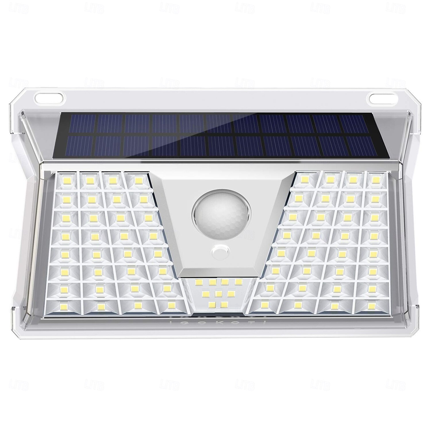 Outdoor Solar Waterproof Wall Lamp with Motion Sensor - 33/73 LED Beads IP65 Waterproof 270° Wide-Angle for Porch, Courtyard, Balcony and Garage Lighting 1pc 2025 - $15.99 –P1