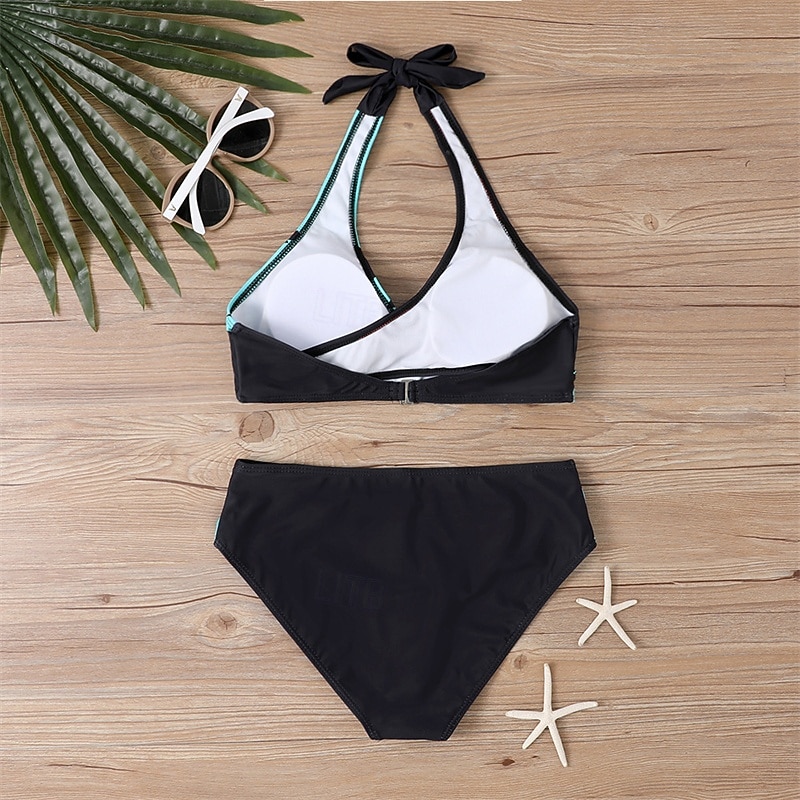 Жен. Танкини Купальник из двух частей Открытая спина Купальники Цветочный принт Купальники Желтый Розовый Дышащий Быстровысыхающий Легкость Без рукавов - Плавание Серфинг Пляж  Лето Весна 2026 - $21.99 –P10