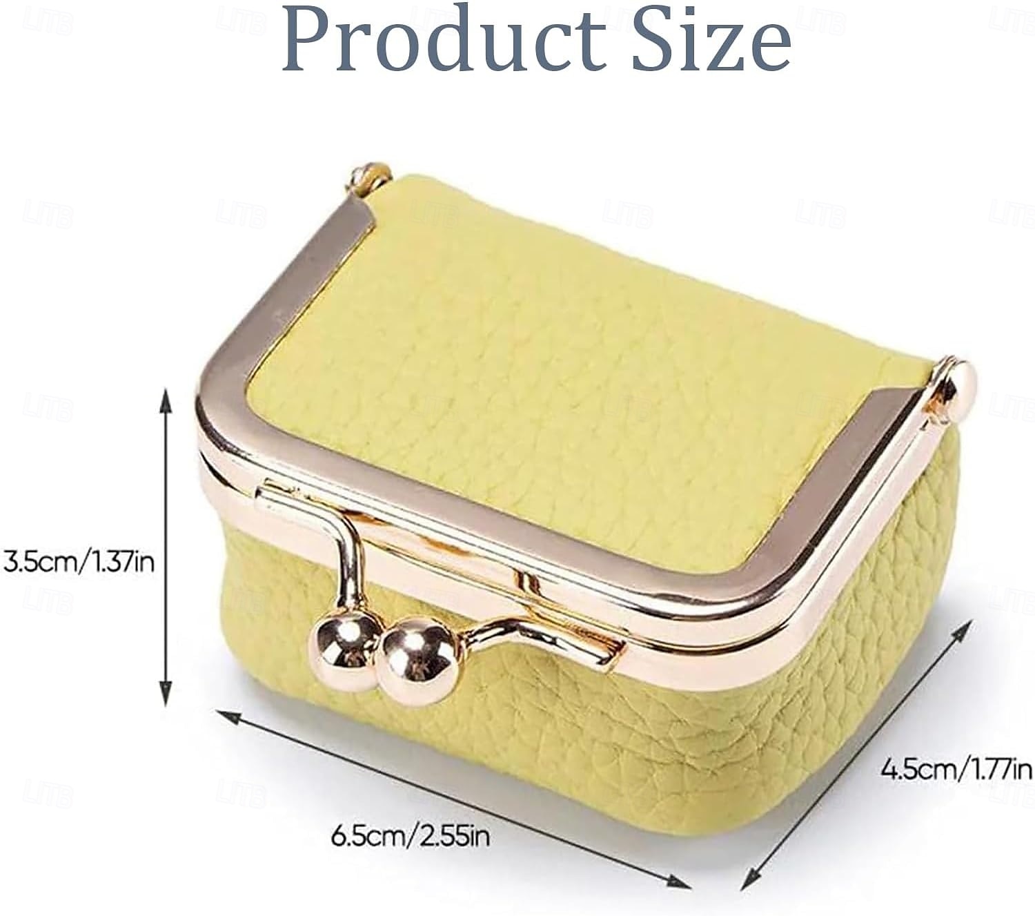 Genuine Leather Mini Jewelry Box, Portable Vintage-inspired Genuine Leather Coin Purse Jewelry Case with Kiss Lock, Mini Travel Ring Box for Women for Earring/Ring/Necklace/Bracelet 2025 - $15.49 –P2