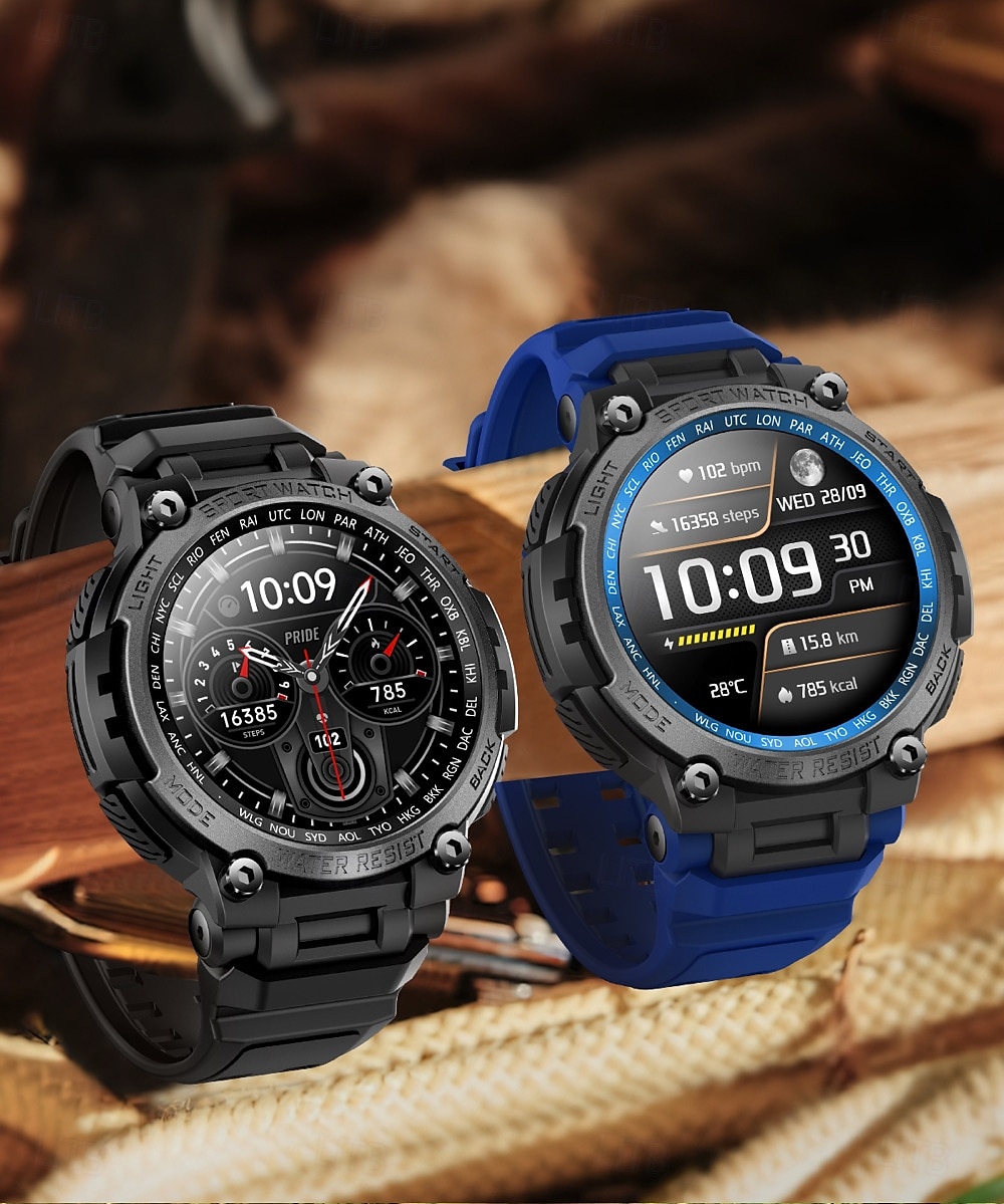 696 LC17 Εξυπνο ρολόι 1.53 inch Έξυπνο ρολόι Bluetooth Υπενθύμιση Κλήσης Παρακολούθηση Δραστηριότητας Συσκευή Παρακολούθησης Καρδιακού Παλμού Συμβατό με Android iOS Γυναικεία Άντρες 2025 - $57.99 –P19