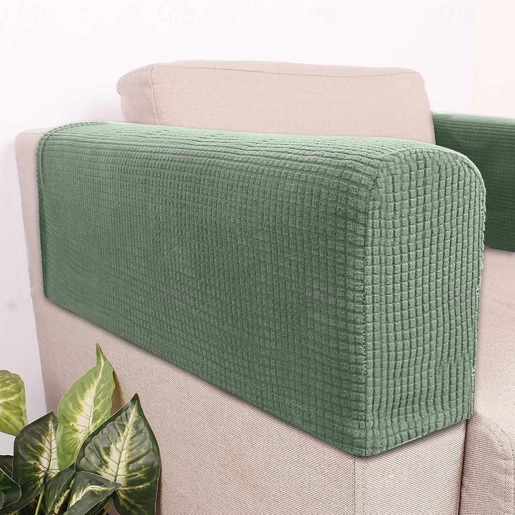 2-pack fåtölj saver skyddsöverdrag stretch soffa skyddsöverdrag för armstöd 2025 - $10.99 –P9