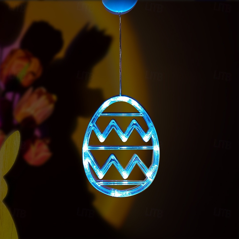 אורות חלון מנורת ביצת פסחא צבעונית מנורת ביצי פסחא צבעונית עם כוס יניקה וסוללה מופעלת למסיבות ואווירת מסעדה קישוטים לבית 2026 - NZ $14.49 –P11