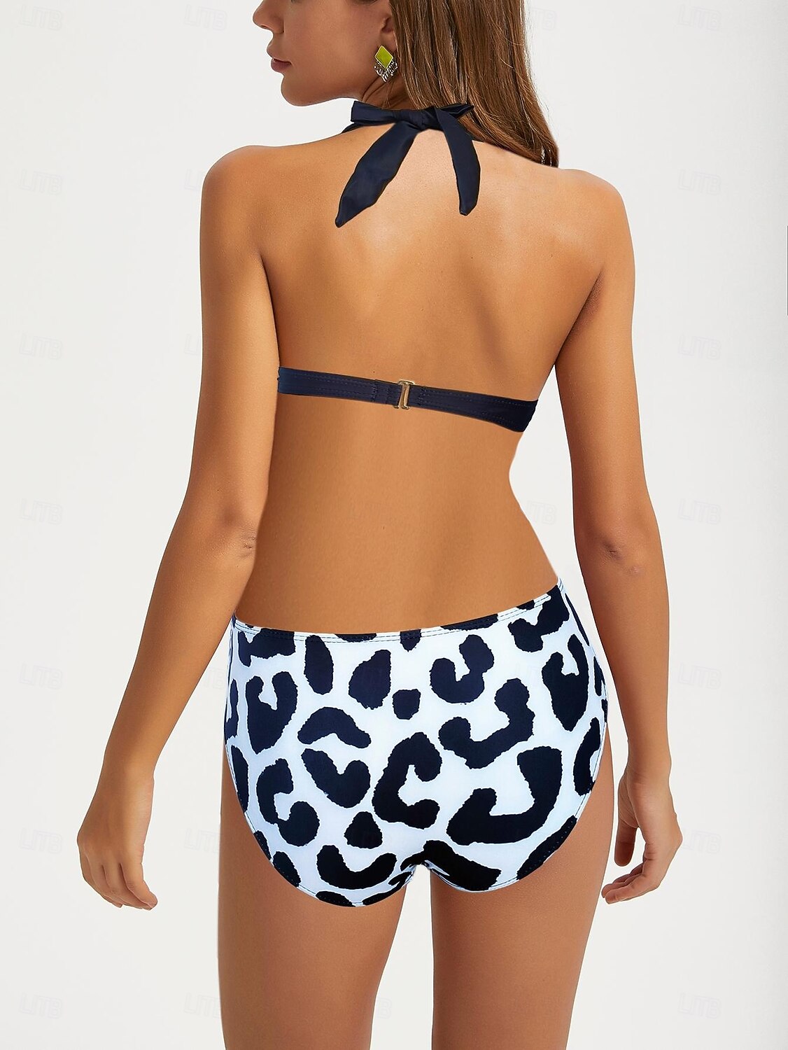 Damen Badeanzug 2 Stück Kurze Hosen Bademode Rückenfrei Geometrisch Urlaub Strandbekleidung Graphic Stürzen Ärmellos Badeanzüge 2026 - $26.99 –P6