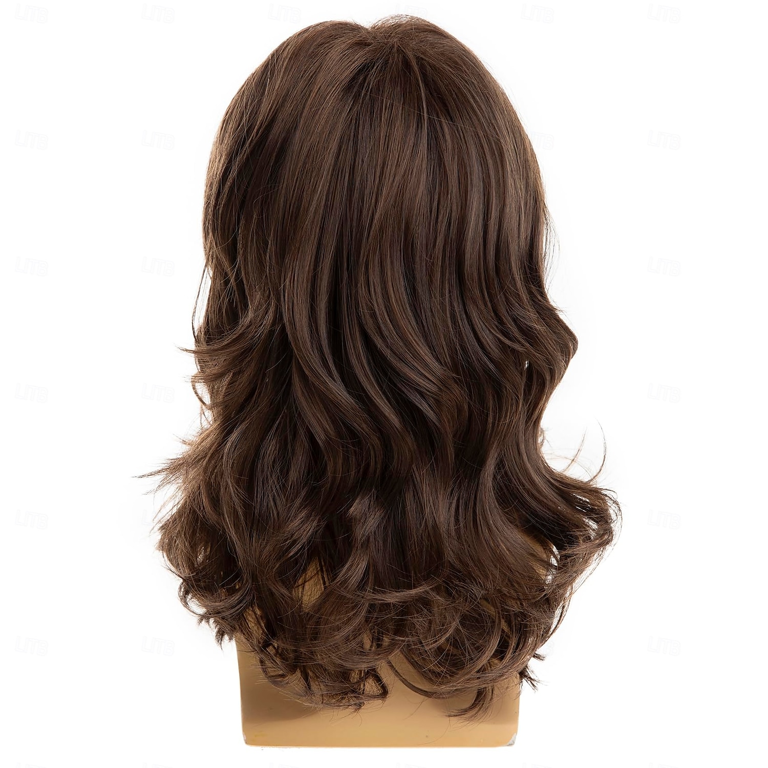 parrucche lunghe per uomo parrucca sintetica a strati ondulata per cosplay party per carnevale del 2025 a $18.49 –P5