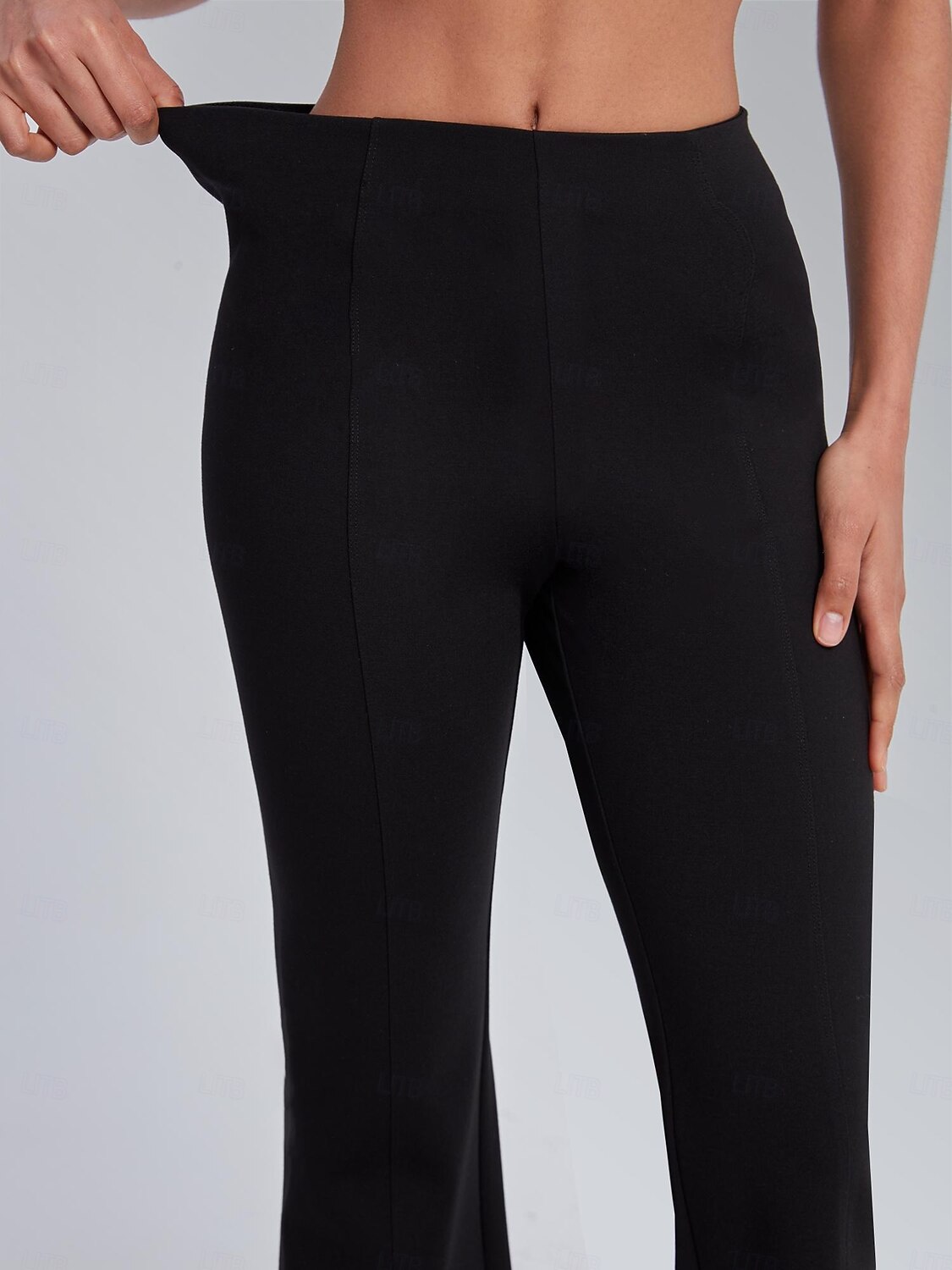 Front Slit High-Stretch Flared Pants 2025 - $82.99 –P5