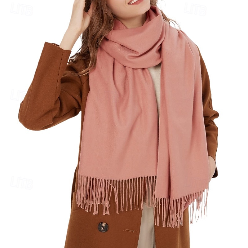 xale de pashmina macio e sedoso envolve lenço de cores sólidas para vestidos de noite de casamento de 2025 por $15.49 –P23