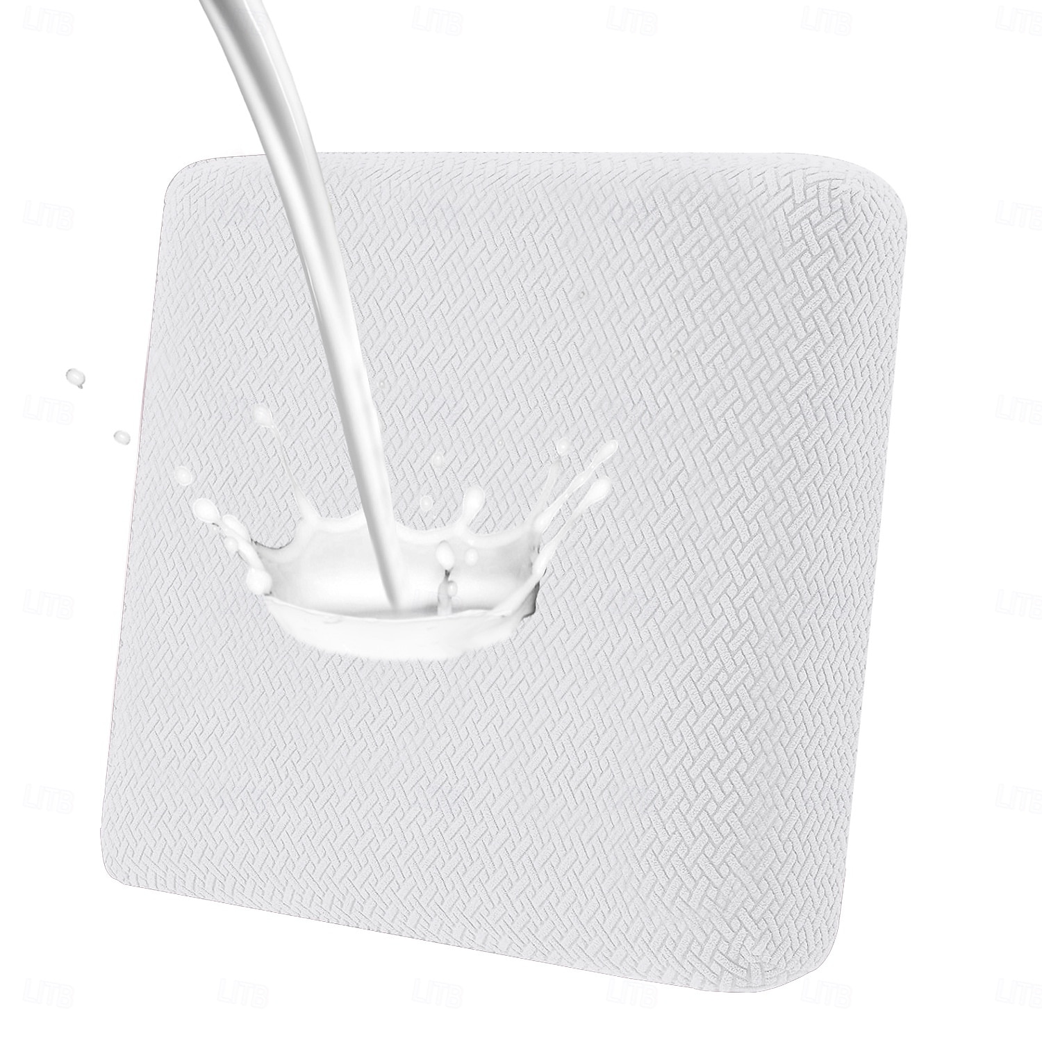 100% Waterproof Couch Cushion Covers, Stretch Replacement Sofa Seat Cushion Covers Solid Chair Cushion Slipcovers Washable Suitable for Outdoor Patio Garden Lawn Yard 2025 - $15.49 –P11