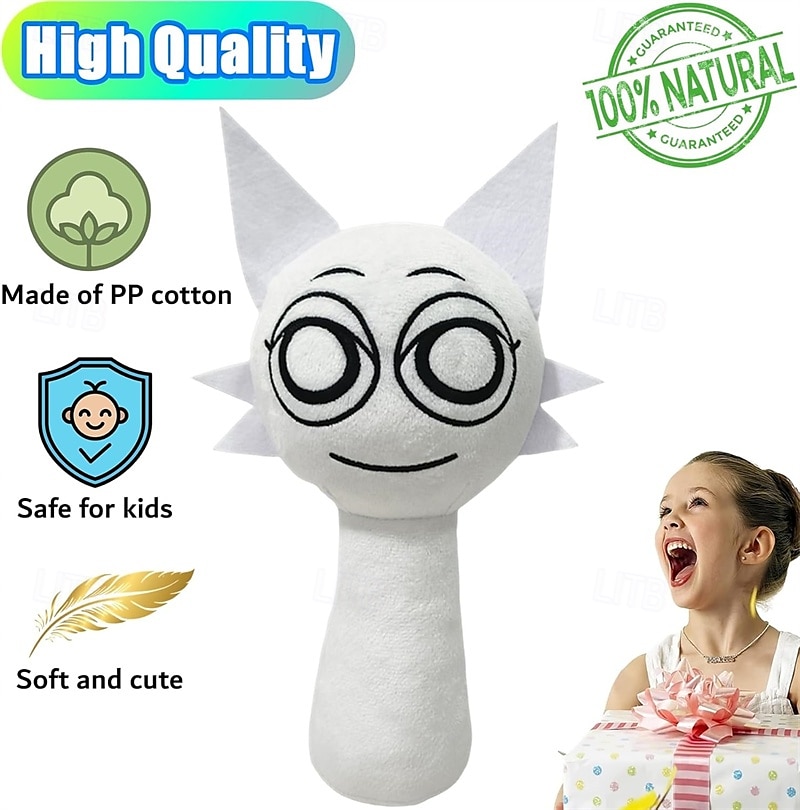 Sprunki Plush 10'' Sprunky Wenda and Gray Plushies Sprunk Soft and Funs Stuffed Toys Dolls for Fans and Friends Birthday 2025 - $24.99 –P3