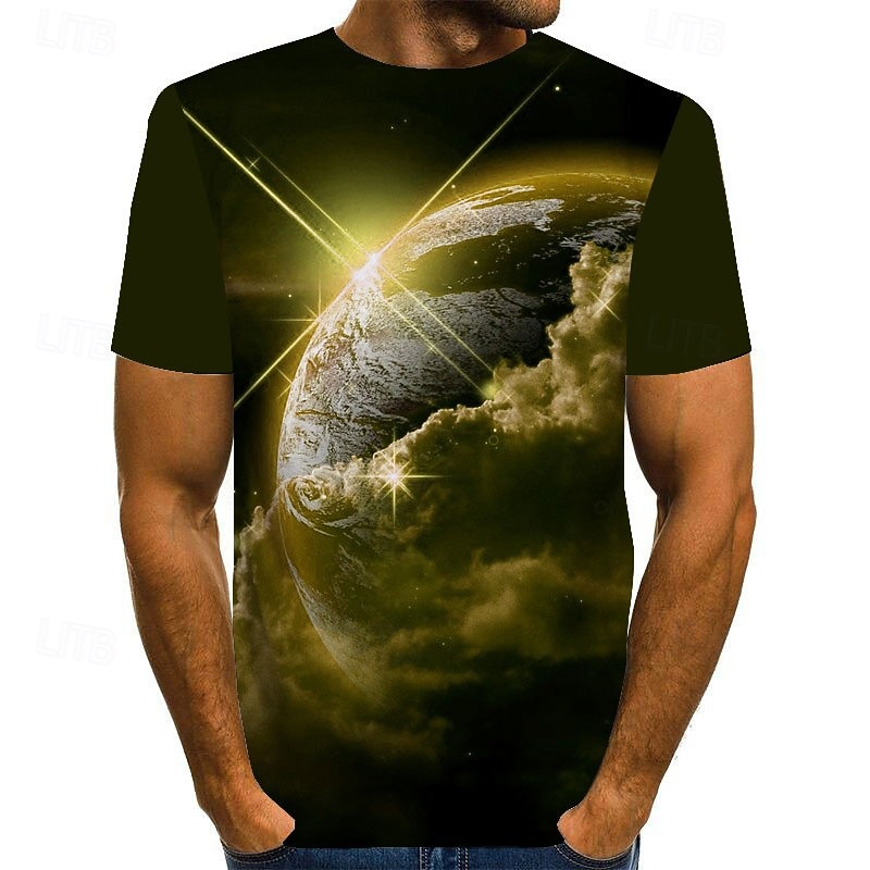 Men's Plus Size T shirt Tee Big and Tall Graphic Round Neck Short Sleeve Summer Vintage Designer Novelty Big and Tall Causal Daily Tops 2025 - $23.99 –P4