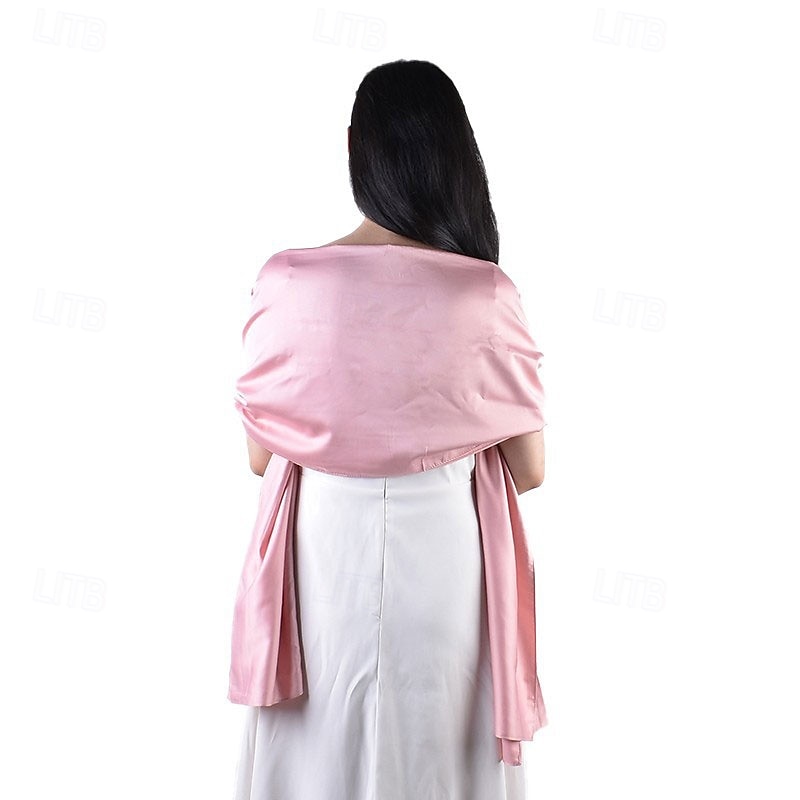 csillogó fémes pashmina kendő sál esti parti menyasszonyi esküvői hivatalos ruhákhoz 2025 - $15.49 –P28