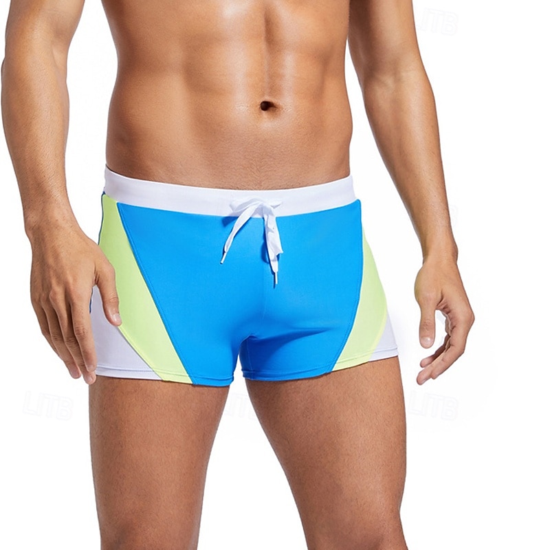 Herre Badeshorts Lapper Snorer Hurtigtørkende Bekvem Pustende Badetøy Bunner Surfing Strand Vannsport Sommer 2026 - $12.99 –P2