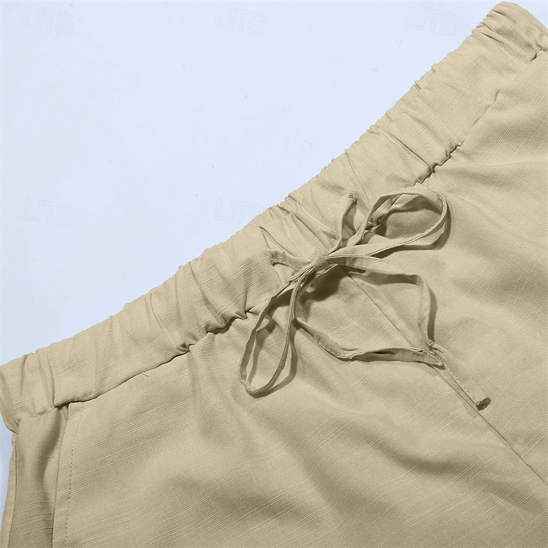 Per uomo 2 pezzi Completo di camicia Set estivo Set abbinati Abbigliamento mare Liscio Da mare Giornaliero Nero Bianco Blu marino Cachi Senza maniche Colletto Estate Abbigliamento del 2025 a $34.99 –P10