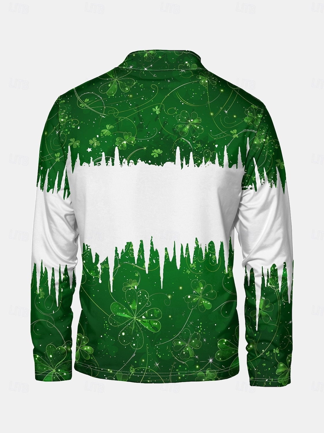 St. Patrick's Day Men's Graphic Saint Patrick Day Hoodies Quarter Zip Sweatshirt Hooded Sweatshirt Stand Collar Daily 3D Print Vacation Going out Streetwear Green Print Spring & Fall Designer 2026 - $32.99 –P6