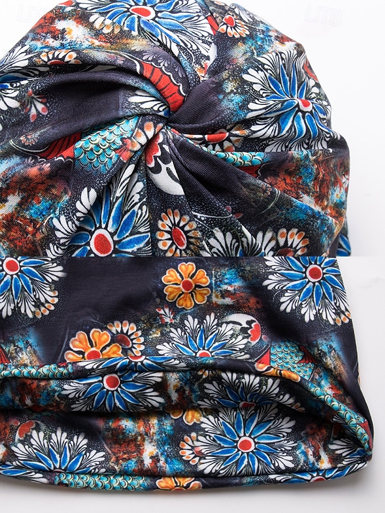 Bonnet ample à imprimé floral pour femme – léger, doux et respirant pour les tenues décontractées et les activités de plein air de 2025 ? $11.99 –P3