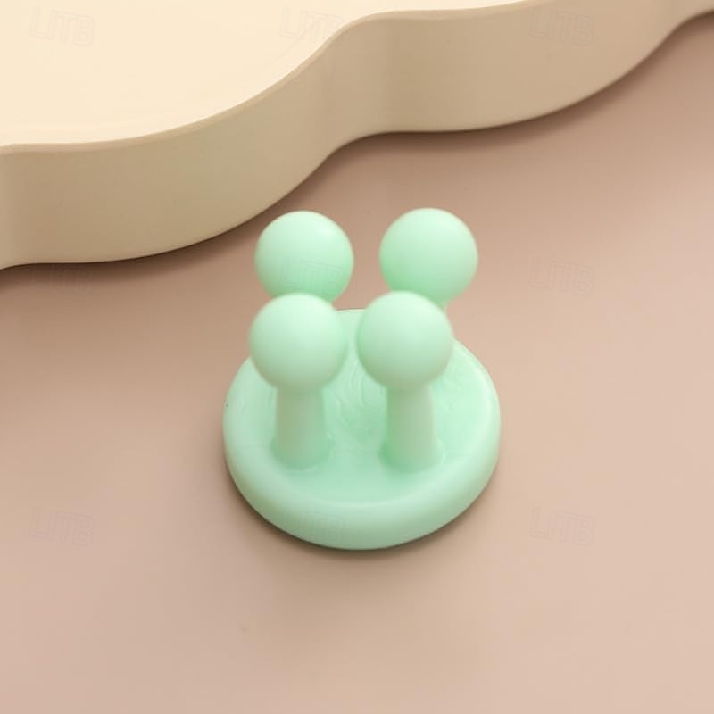 Porta spazzolini in silicone da 1 confezione - ganci da parete adesivi impermeabili multifunzione per bagno, cucina, soggiorno e ufficio del 2026 a $9.99 –P3