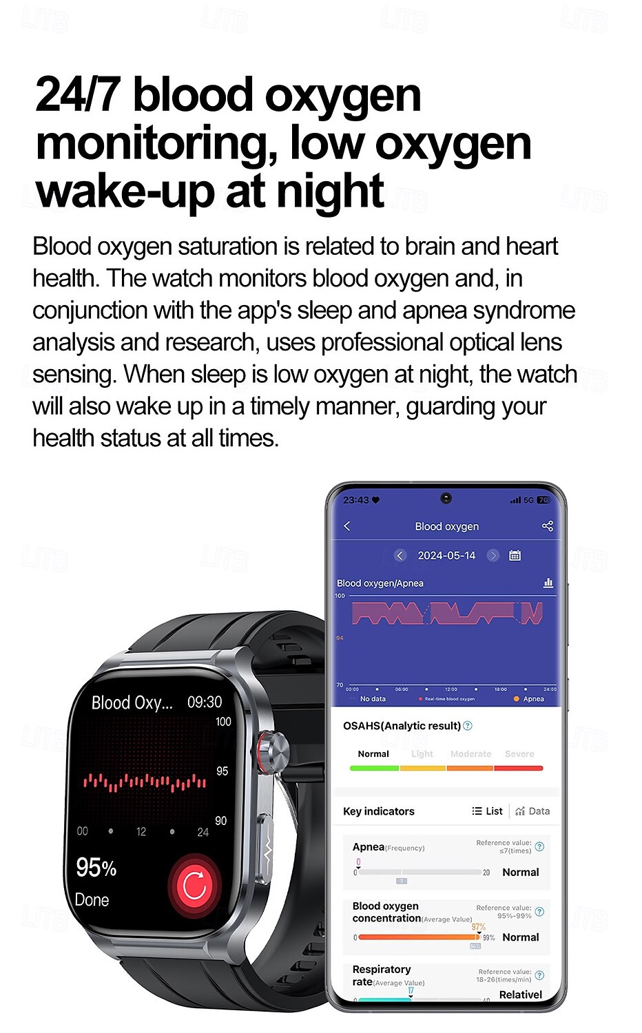 2025年 iMosi ET588 スマートウォッチ 1.96 インチ スマート·ウォッチ ブルートゥース ECG + PPG 温度監視 歩数計 と互換性があります Android iOS 女性 男性 ハンドフリーコール 防水 メディアコントロール IP68 39mmウォッチケース  コレクション – $108.59 –P11