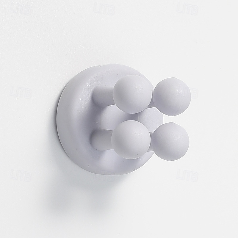 Porta spazzolini in silicone da 1 confezione - ganci da parete adesivi impermeabili multifunzione per bagno, cucina, soggiorno e ufficio del 2026 a $9.99 –P8