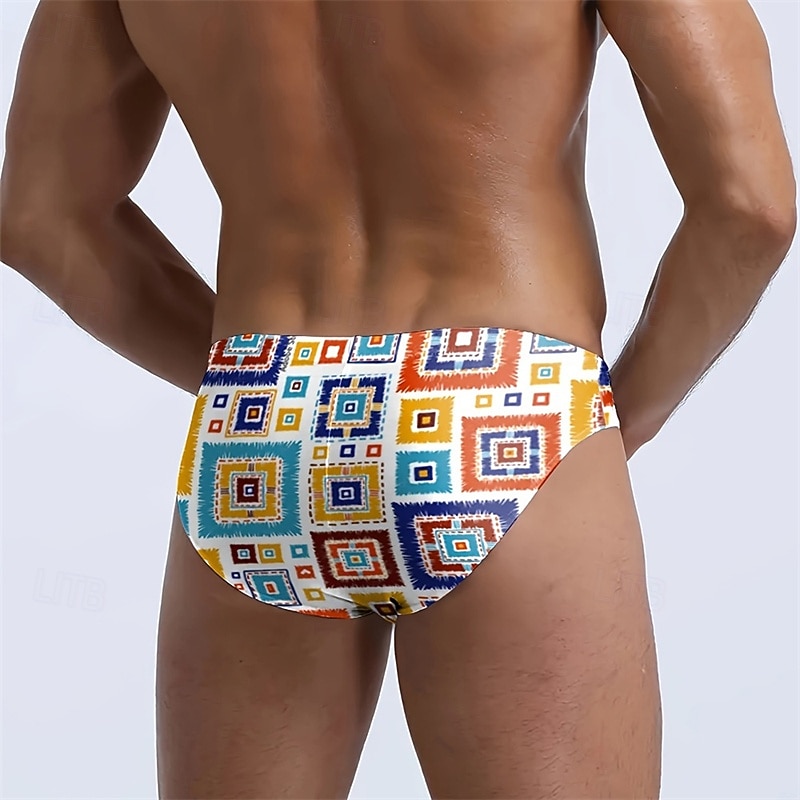 Per uomo Costume da bagno Costume da Bagno Stampato Coulisse Asciugatura Rapida Confortevole Traspirante Costume da Bagno Pantaloni Surf Spiaggia Sport Acquatici Estate del 2026 a $11.49 –P3