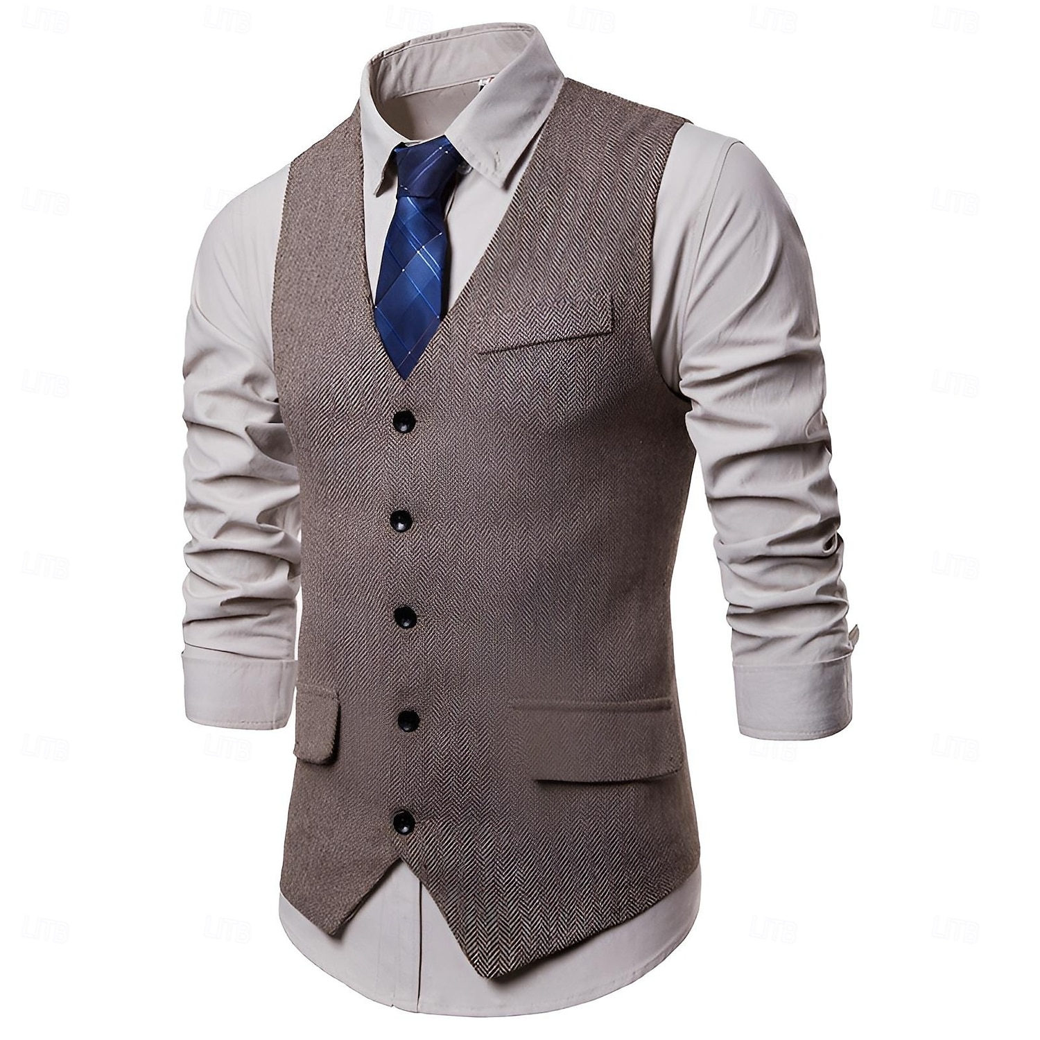 Retrò Vintage Anni Ruggenti Anni 1920 Abiti Gilet Cappello Panama Il grande Gatsby Gentiluomo Vintage Per uomo Halloween Carnevale Mascherata Performance Addio al Nubilato Festival Adulti Gilet Altri del 2025 a $42.99 –P4