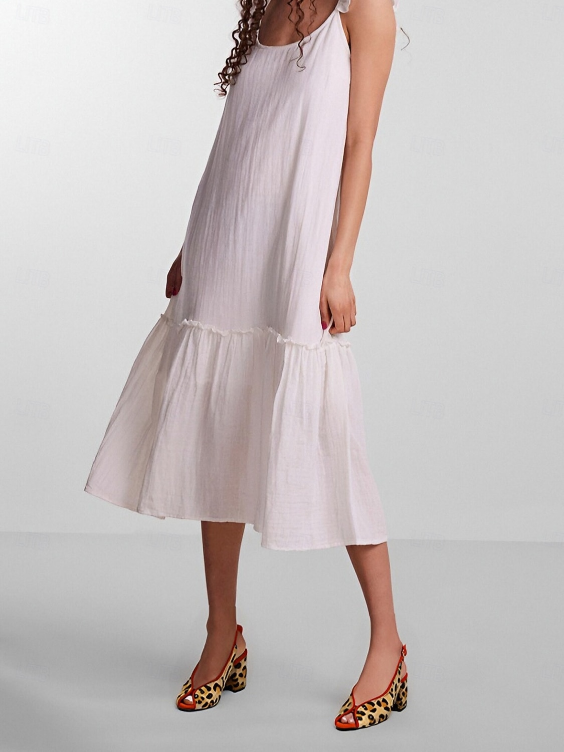 Sapatos femininos de salto alto peep-toe com estampa de leopardo e acabamento vermelho e salto bloco para festas de estilo retrô e uso noturno de 2026 por $46.99 –P3