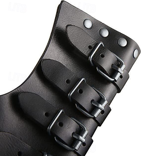 Punk & Gothic Middeleeuws Renaissance Cosplay kostuum Schede Zwaardhouder Piraat Krijger Ridder Viking Keltische ridder Kostuum Voor heren Dames Keltisch Piraat Fantasie Halloween Maskerade Prestatie 2026 - $16.99 –P4