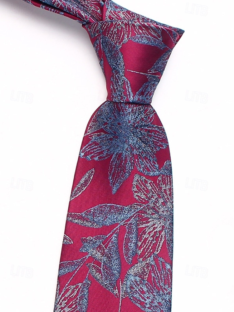 gravatas masculinas vintage com estampa floral e paisley – conjunto elegante de gravatas de seda para casamentos, eventos formais e roupas de escritório de 2025 por $11.99 –P3