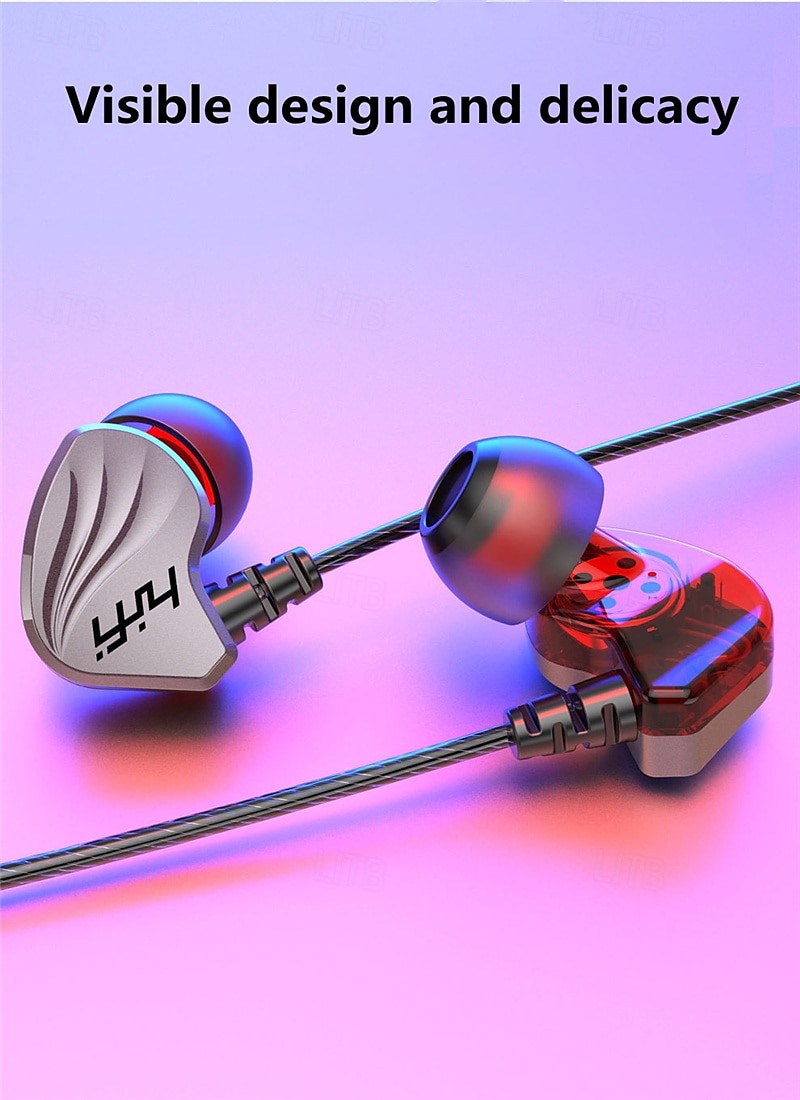 2025年 マイク付き有線イヤホン 3.5mm インイヤーヘッドフォン ノイズアイソレーション 防水 コードレス ステレオイヤホン 豊かな低音 1.2 メートルコード付き 携帯電話 ノートパソコン PC タブレット MP3 プレーヤー用音量コントロール  コレクション – $9.99 –P6